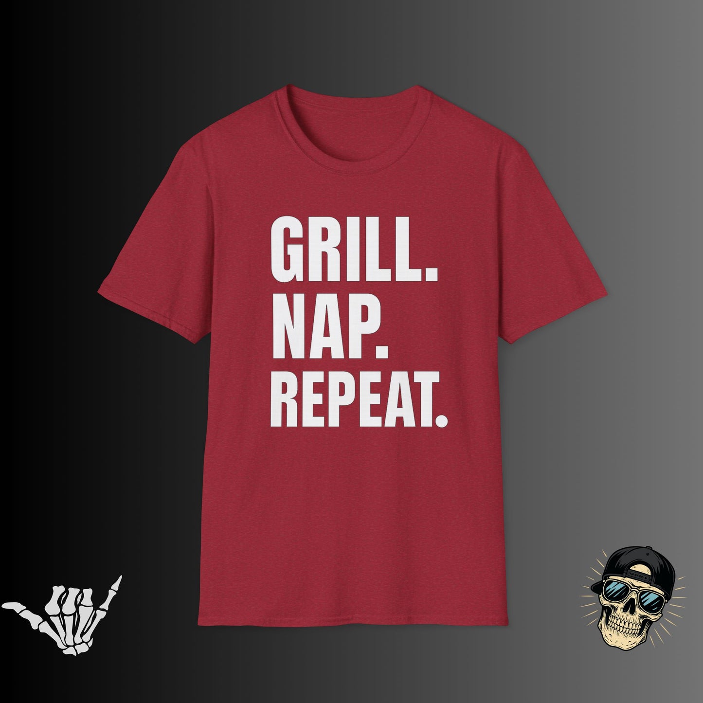 Grill Nap Repeat T-Shirt