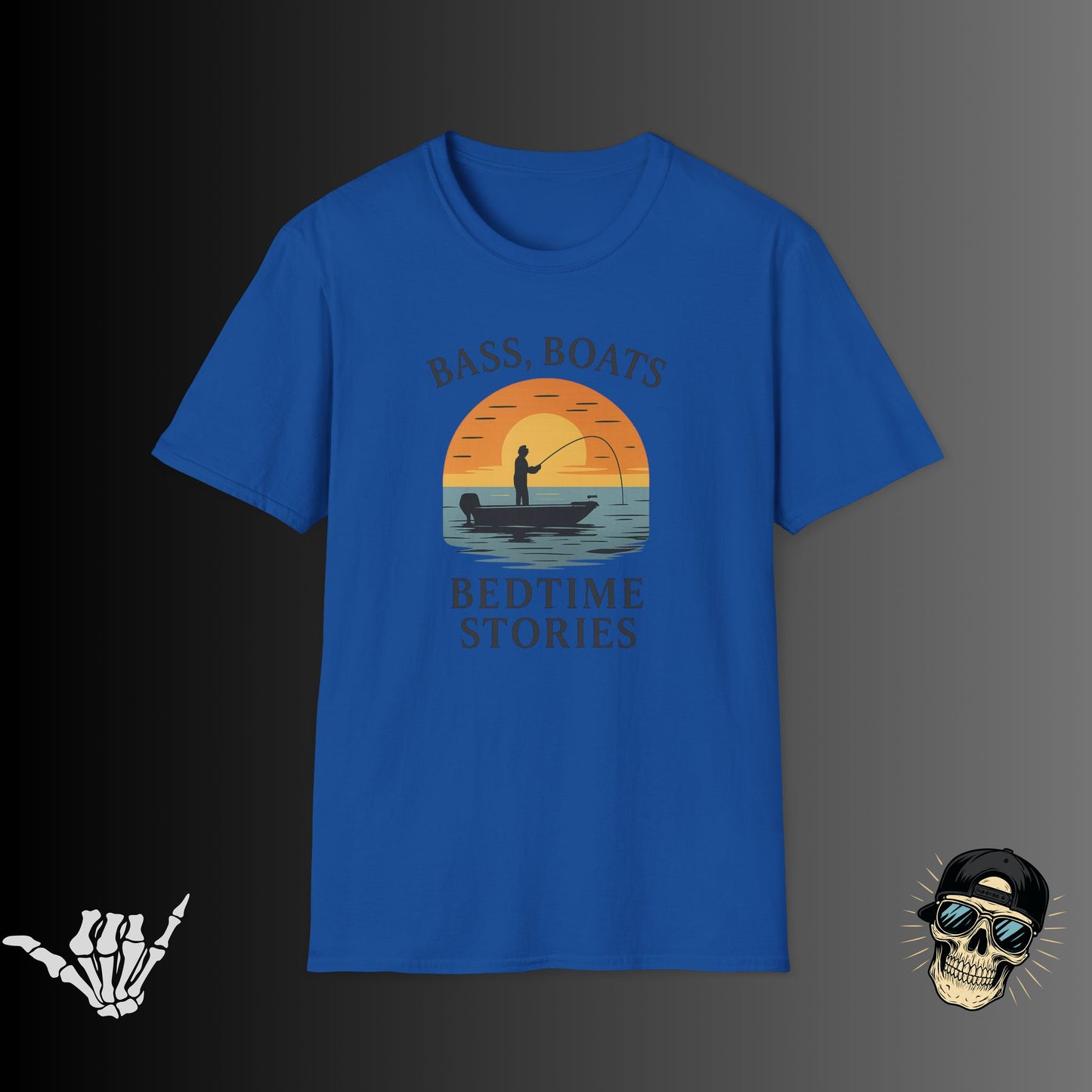 Bass Boats Bedtime Stories T-Shirt