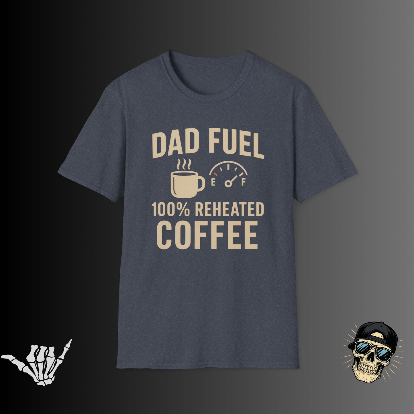 Dad Fuel Coffee T-Shirt