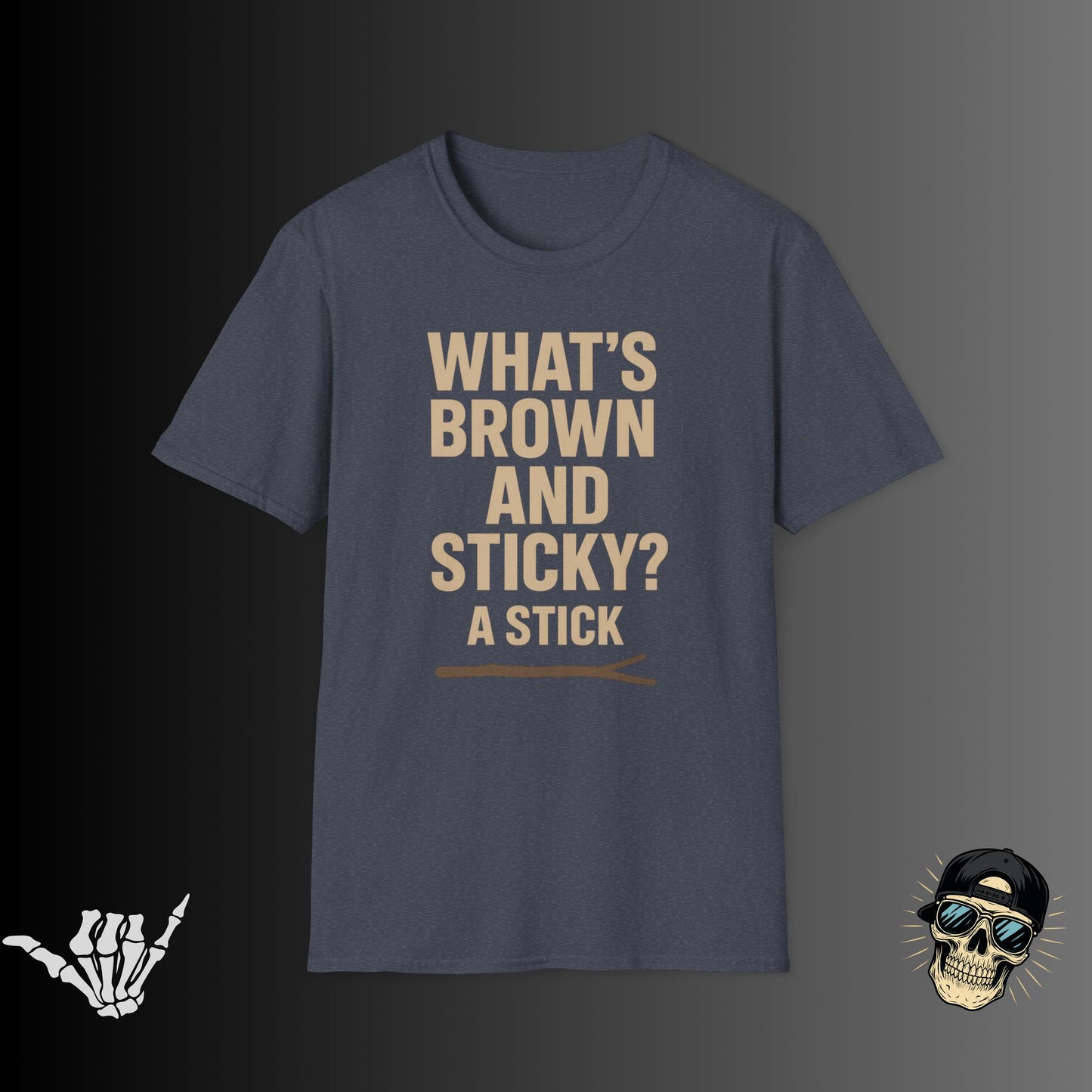 Brown and Sticky T-shirt