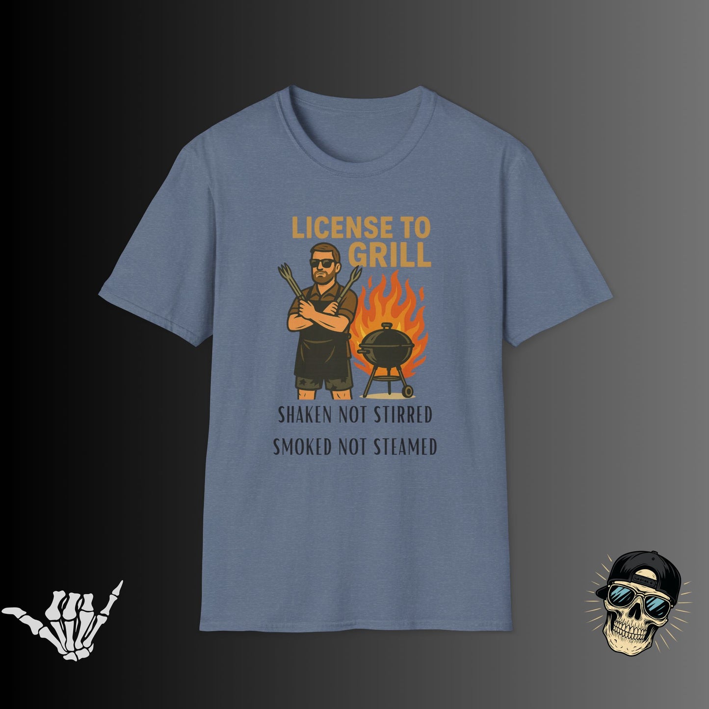 License To Grill T-shirt
