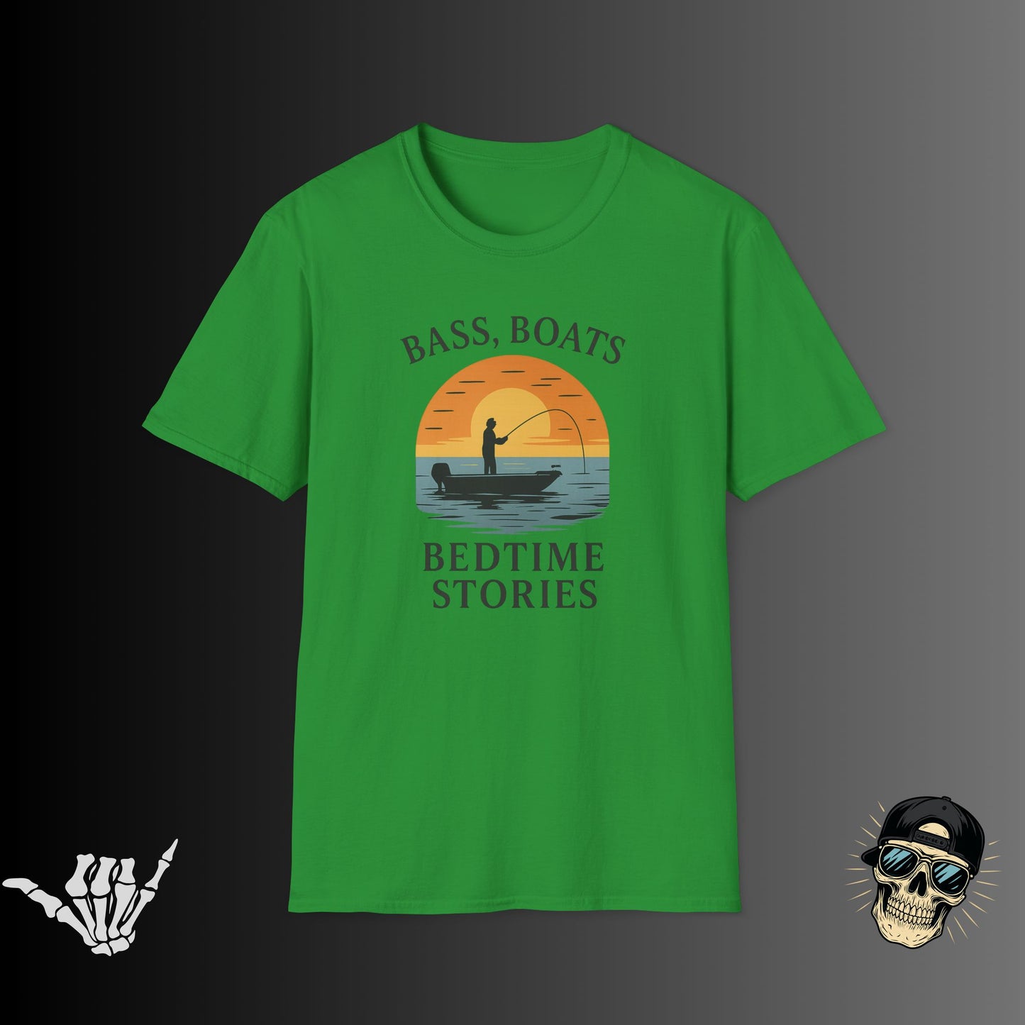Bass Boats Bedtime Stories T-Shirt