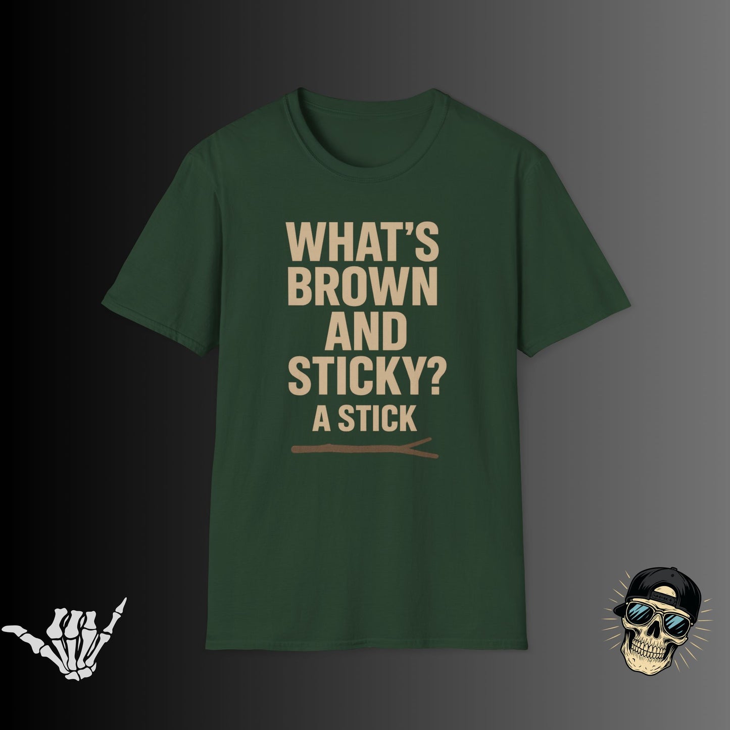Brown and Sticky T-shirt