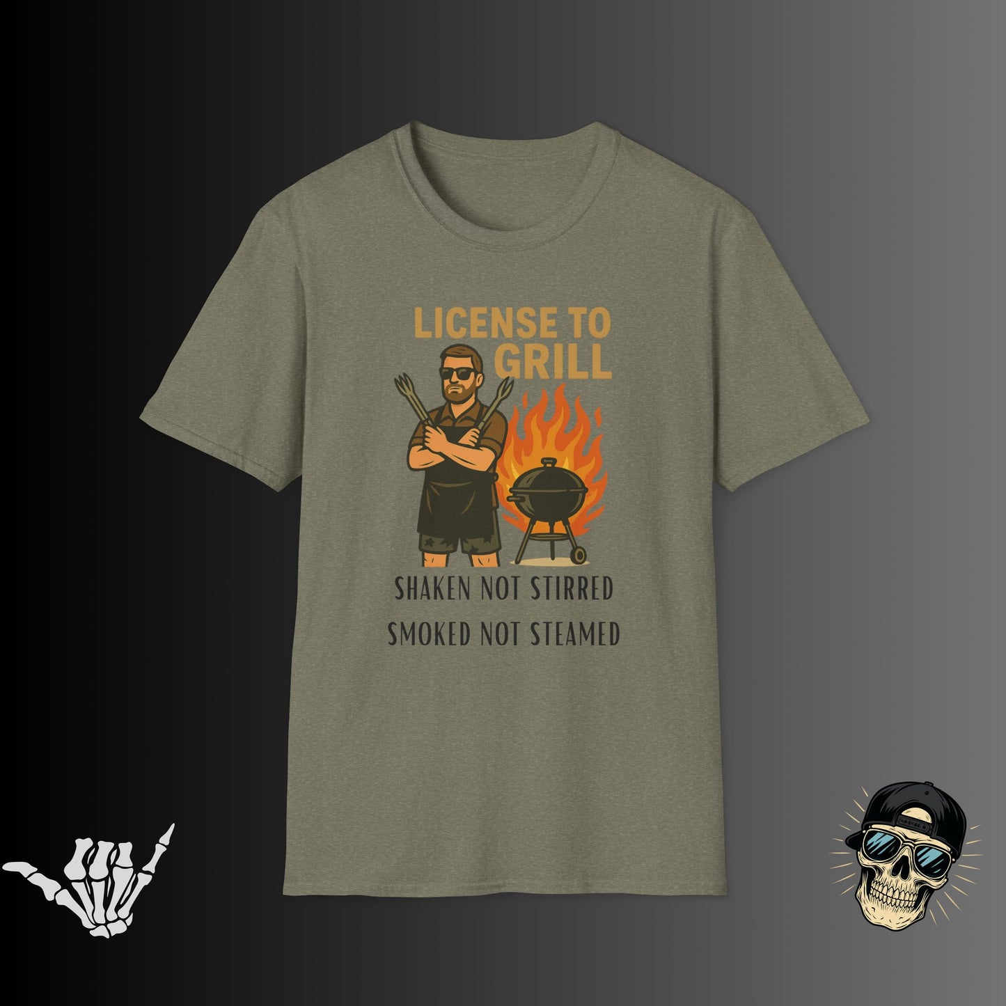 License To Grill T-shirt