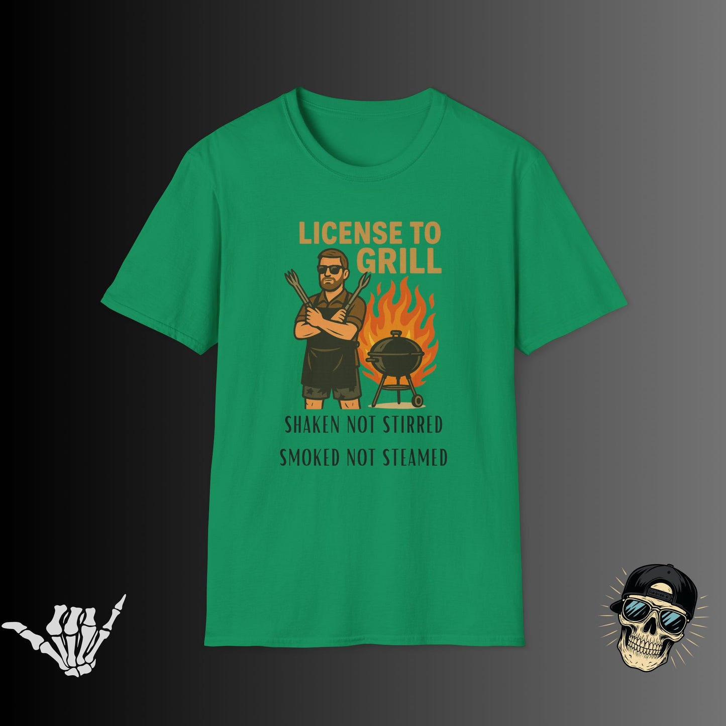 License To Grill T-shirt