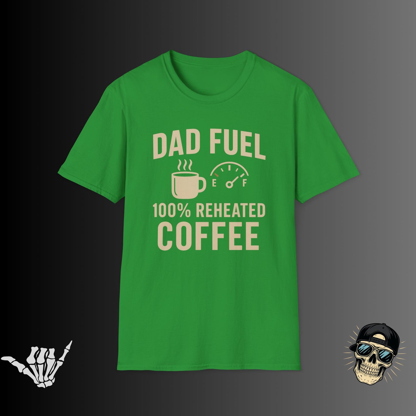 Dad Fuel Coffee T-Shirt