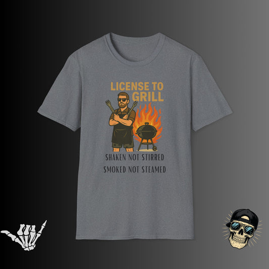 License To Grill T-shirt