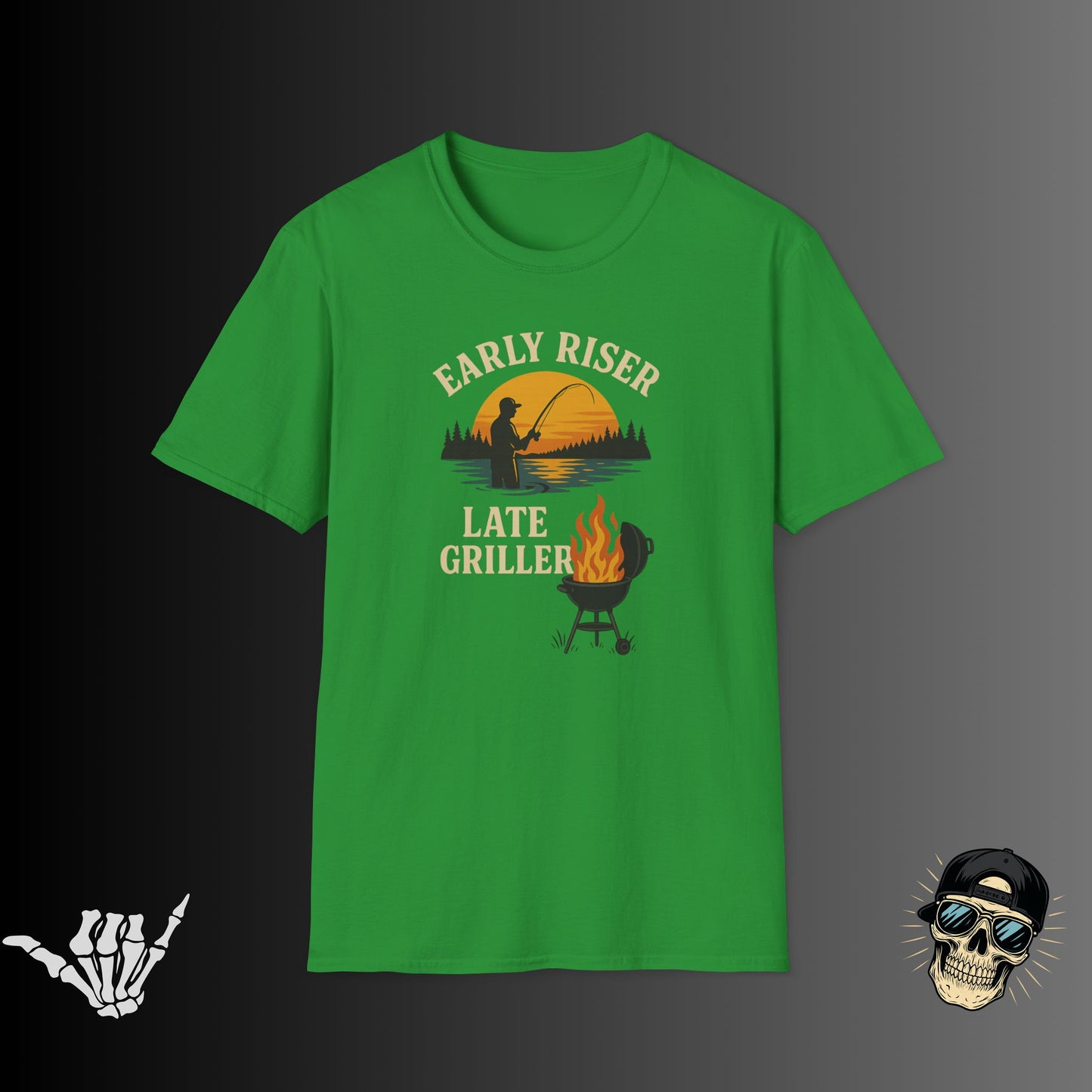Early Riser Late Griller T-Shirt