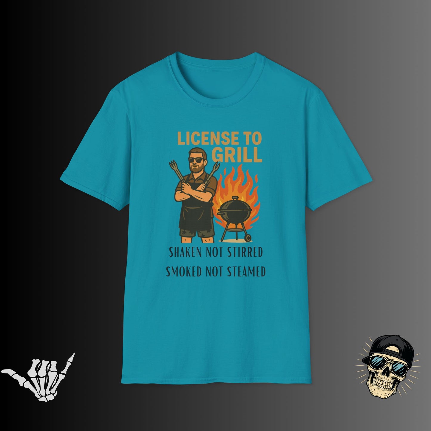 License To Grill T-shirt