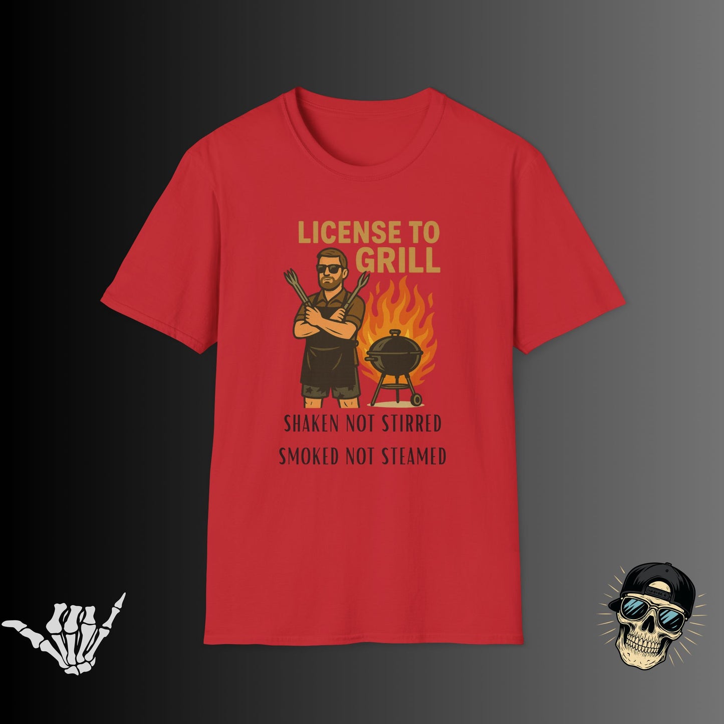 License To Grill T-shirt