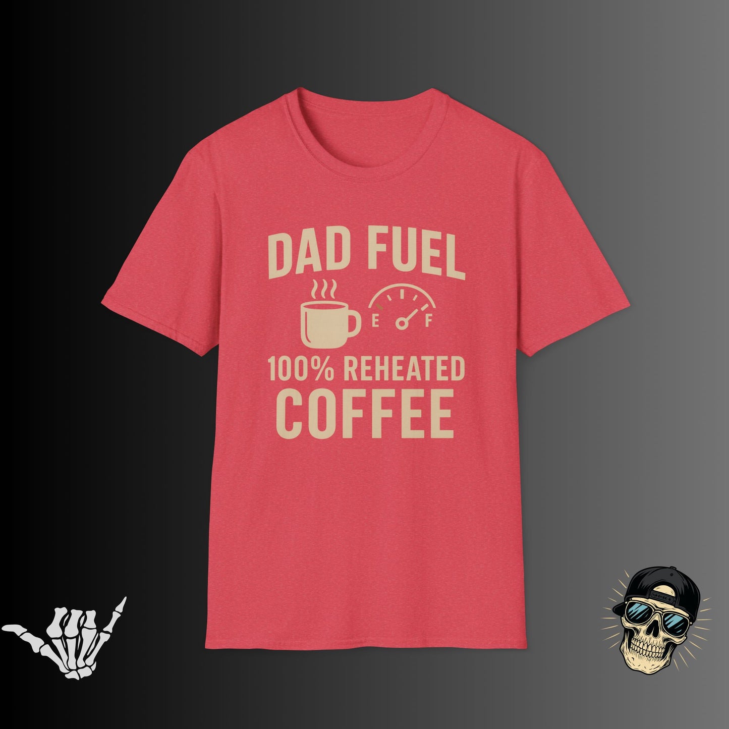 Dad Fuel Coffee T-Shirt