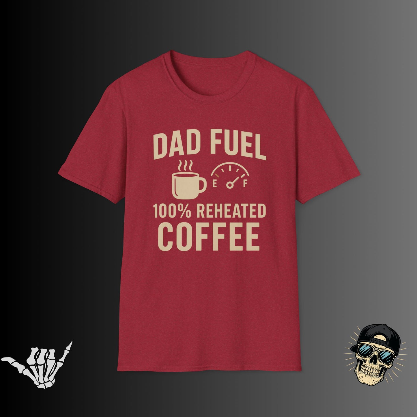 Dad Fuel Coffee T-Shirt