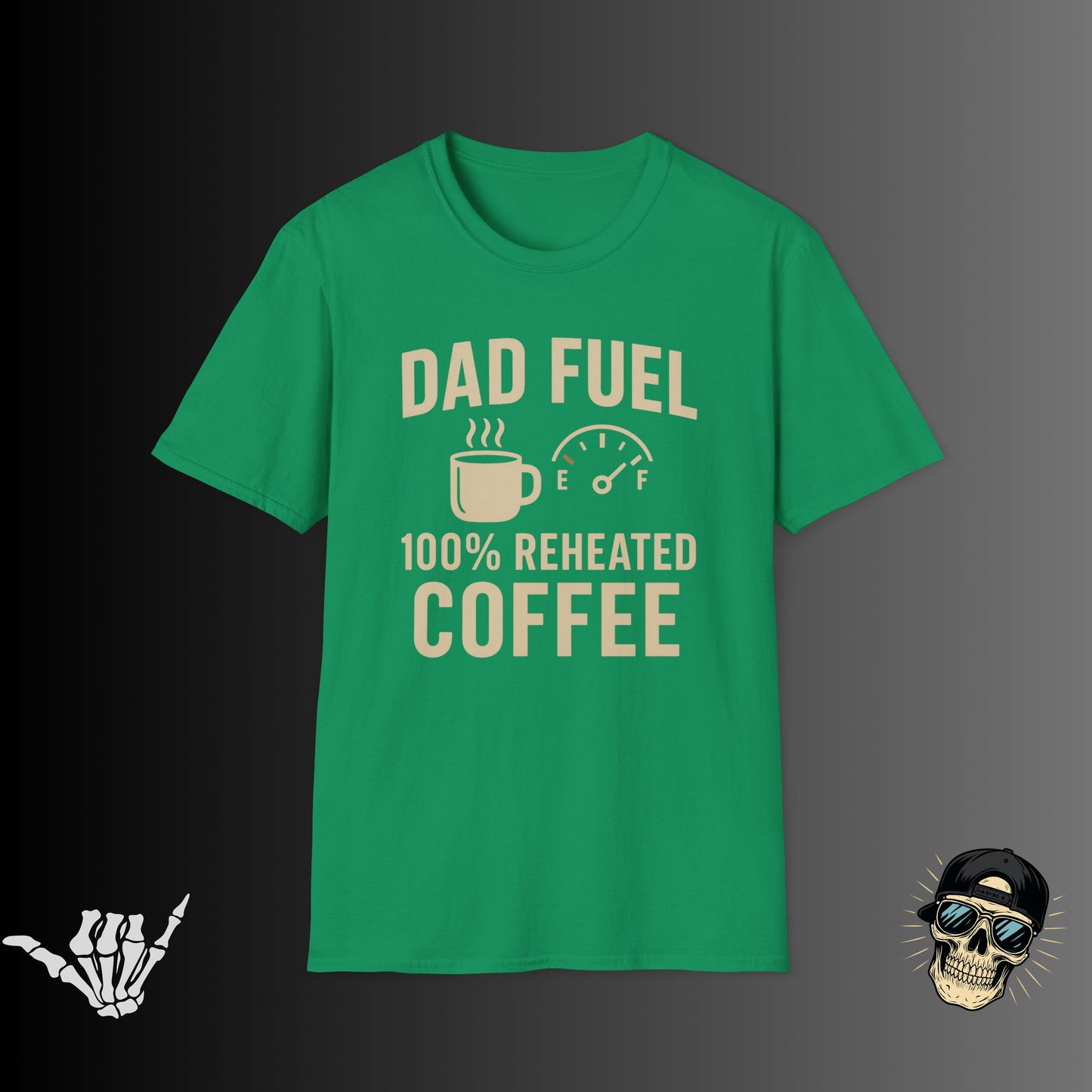 Dad Fuel Coffee T-Shirt