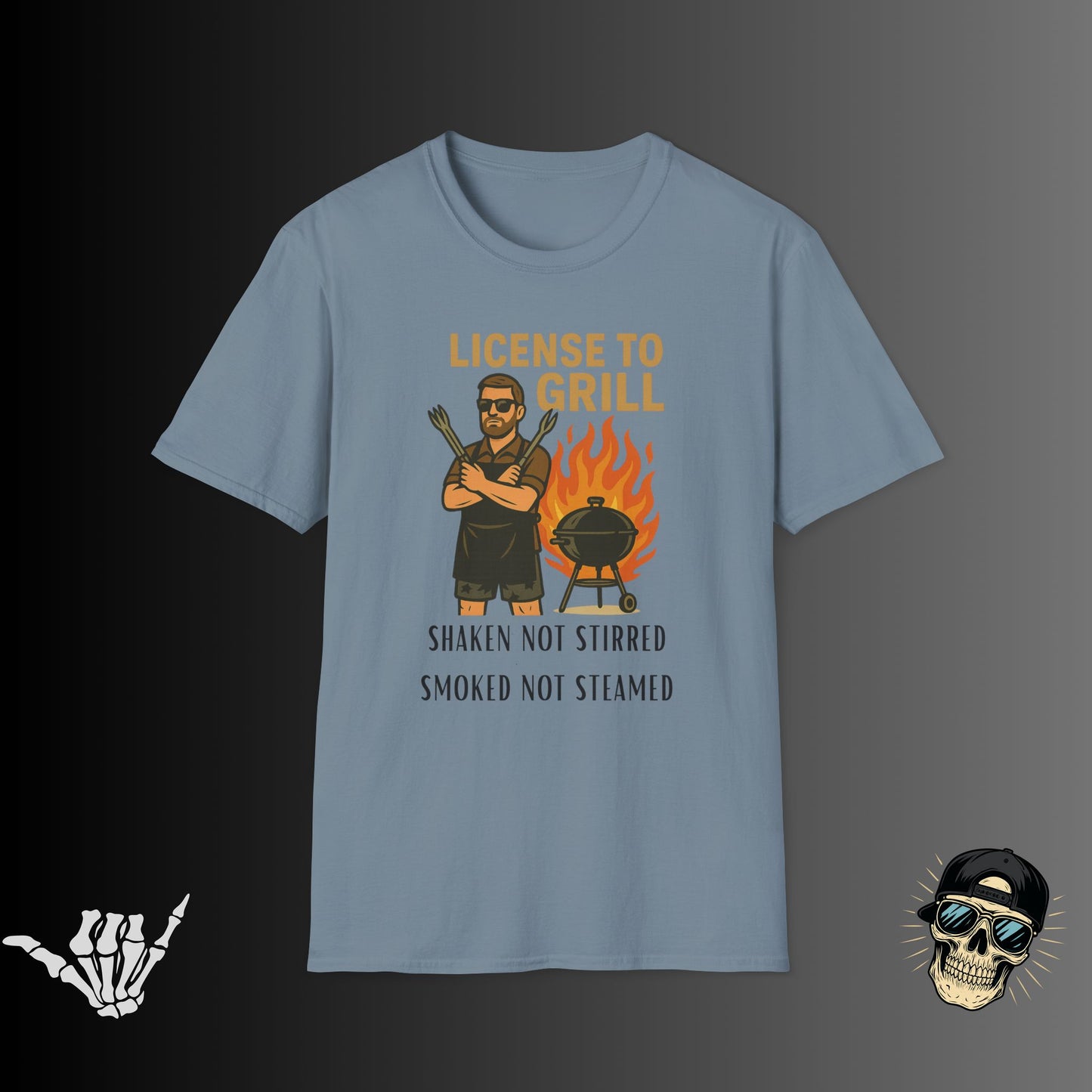License To Grill T-shirt