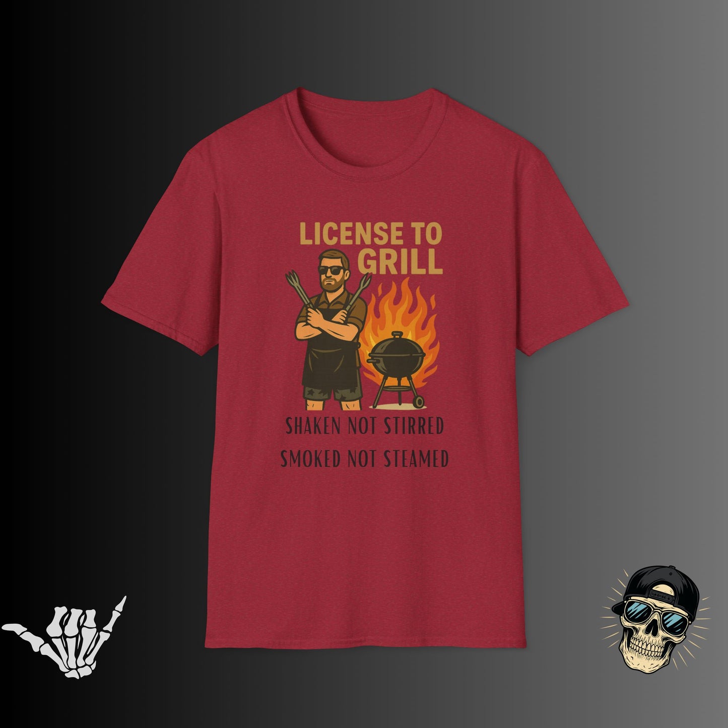 License To Grill T-shirt
