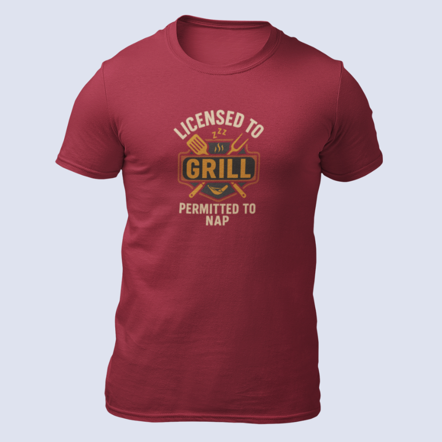 Licensed to Grill Permitted to Nap