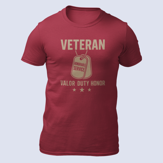 Veteran Valor Duty Honor