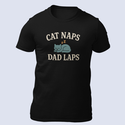 Cat Naps Dad Laps