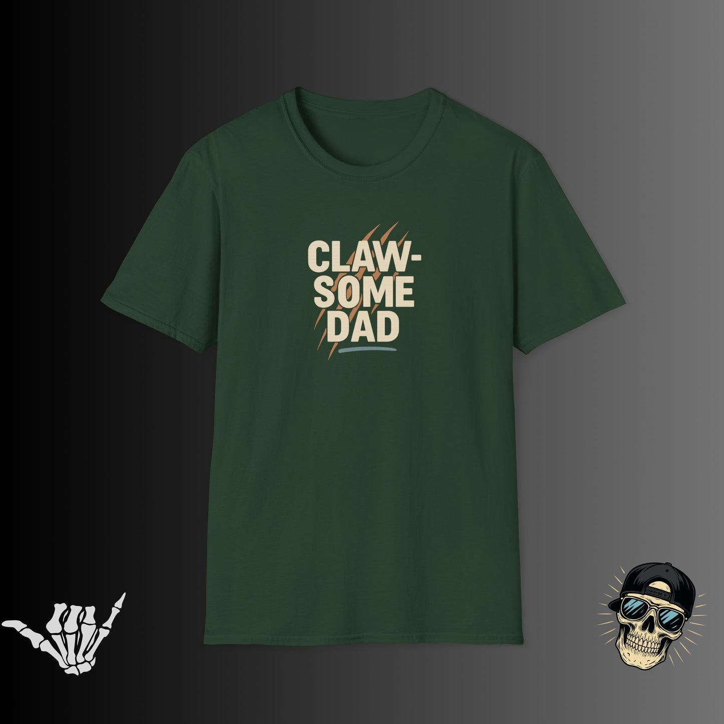 Claw-Some Dad T-Shirt