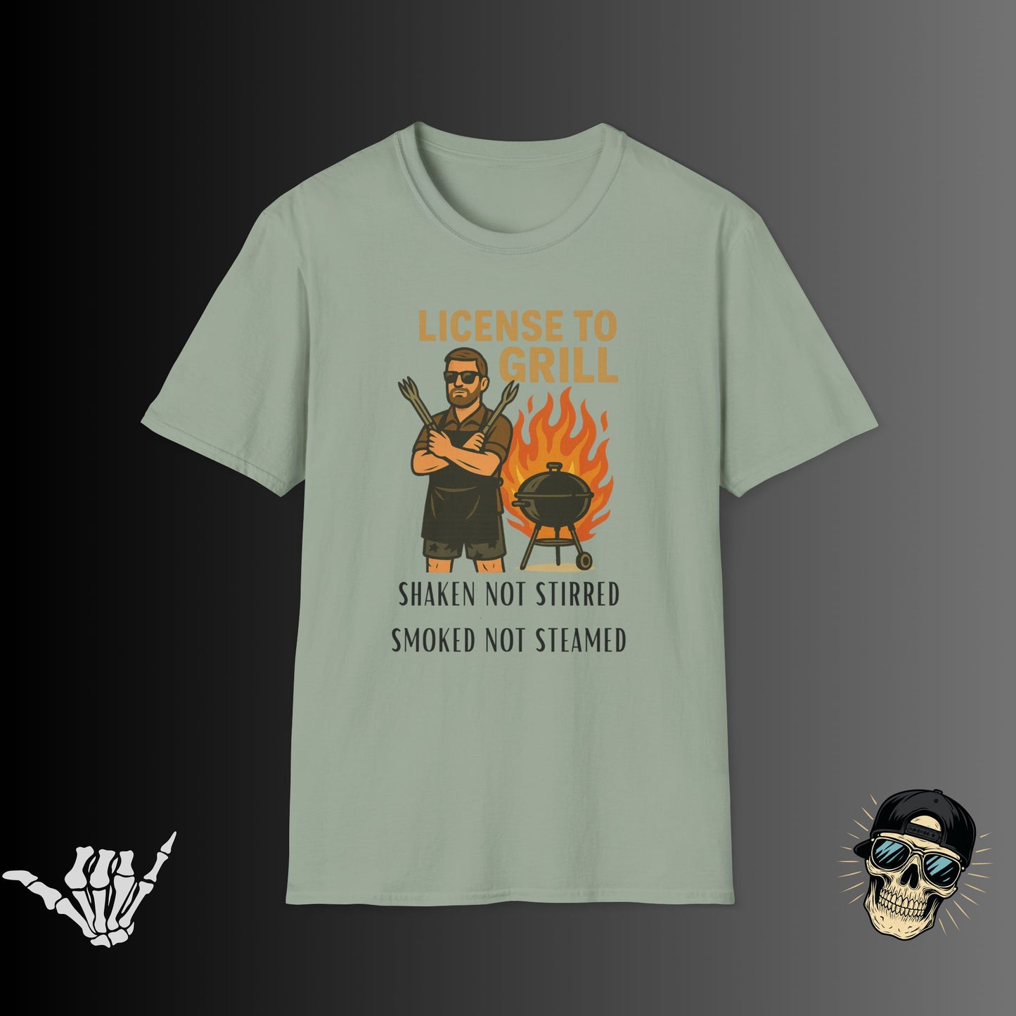 License To Grill T-shirt