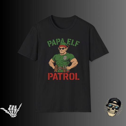 Papa Elf Patrol T-Shirt