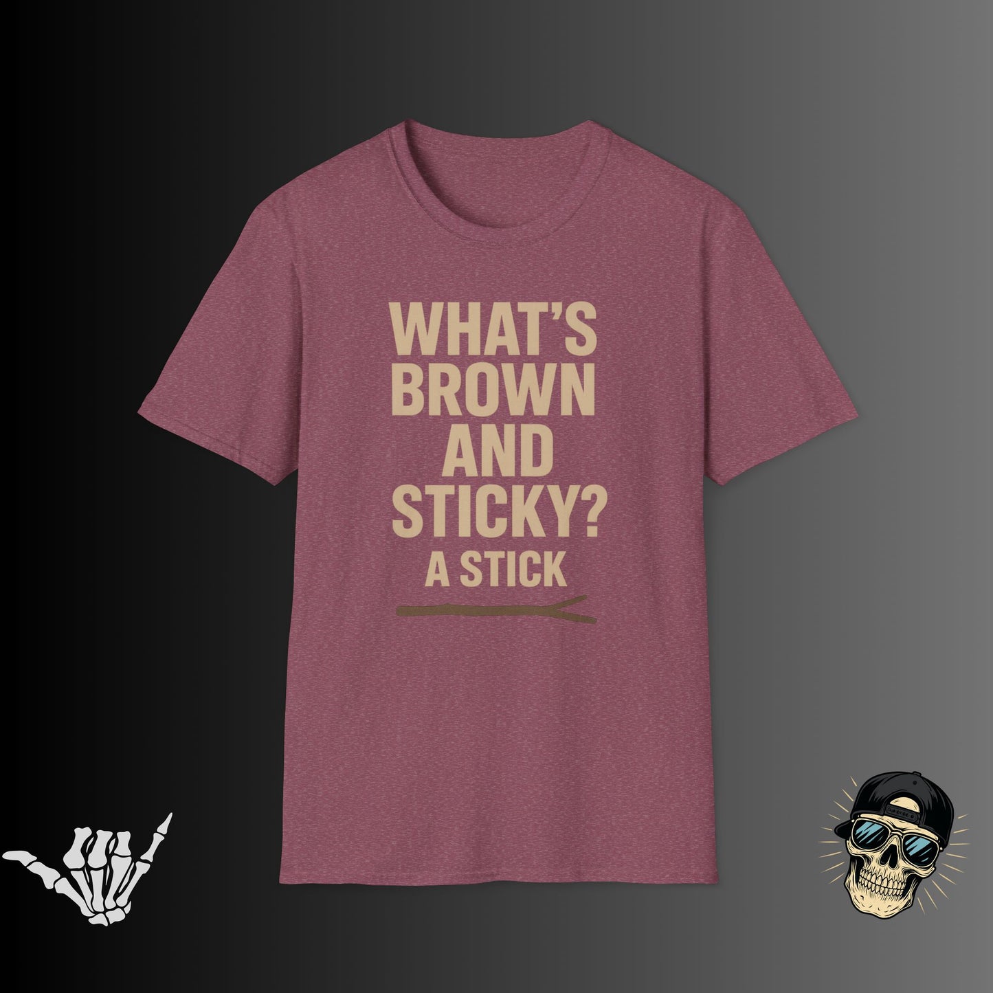 Brown and Sticky T-shirt