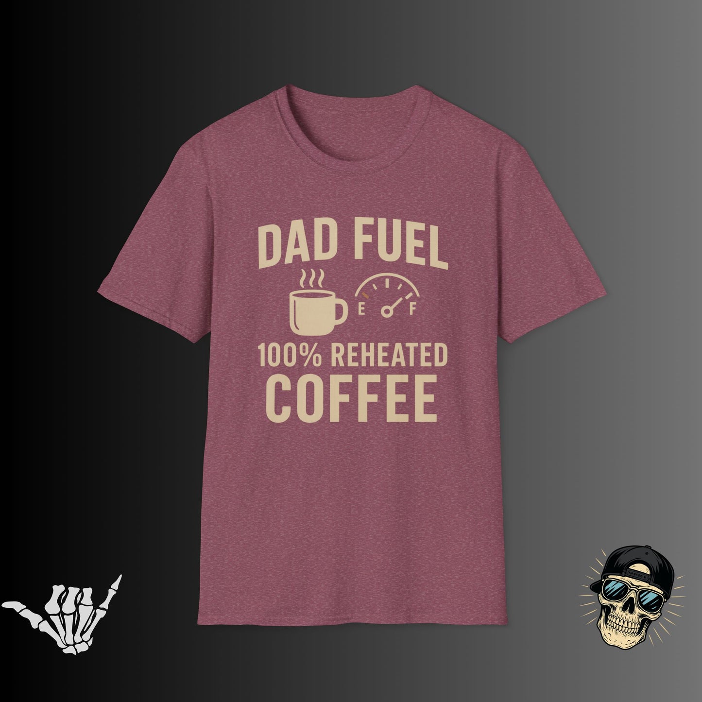 Dad Fuel Coffee T-Shirt