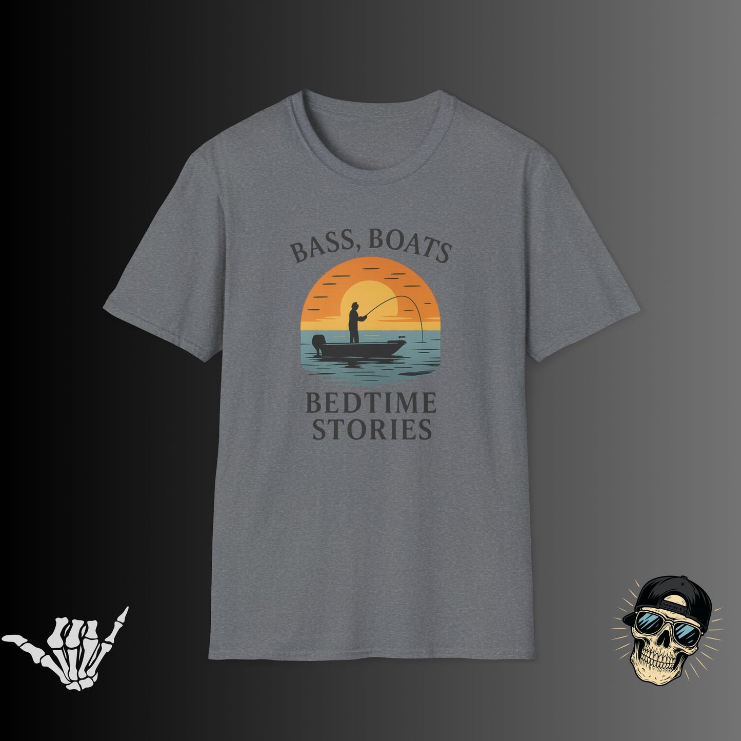 Bass Boats Bedtime Stories T-Shirt