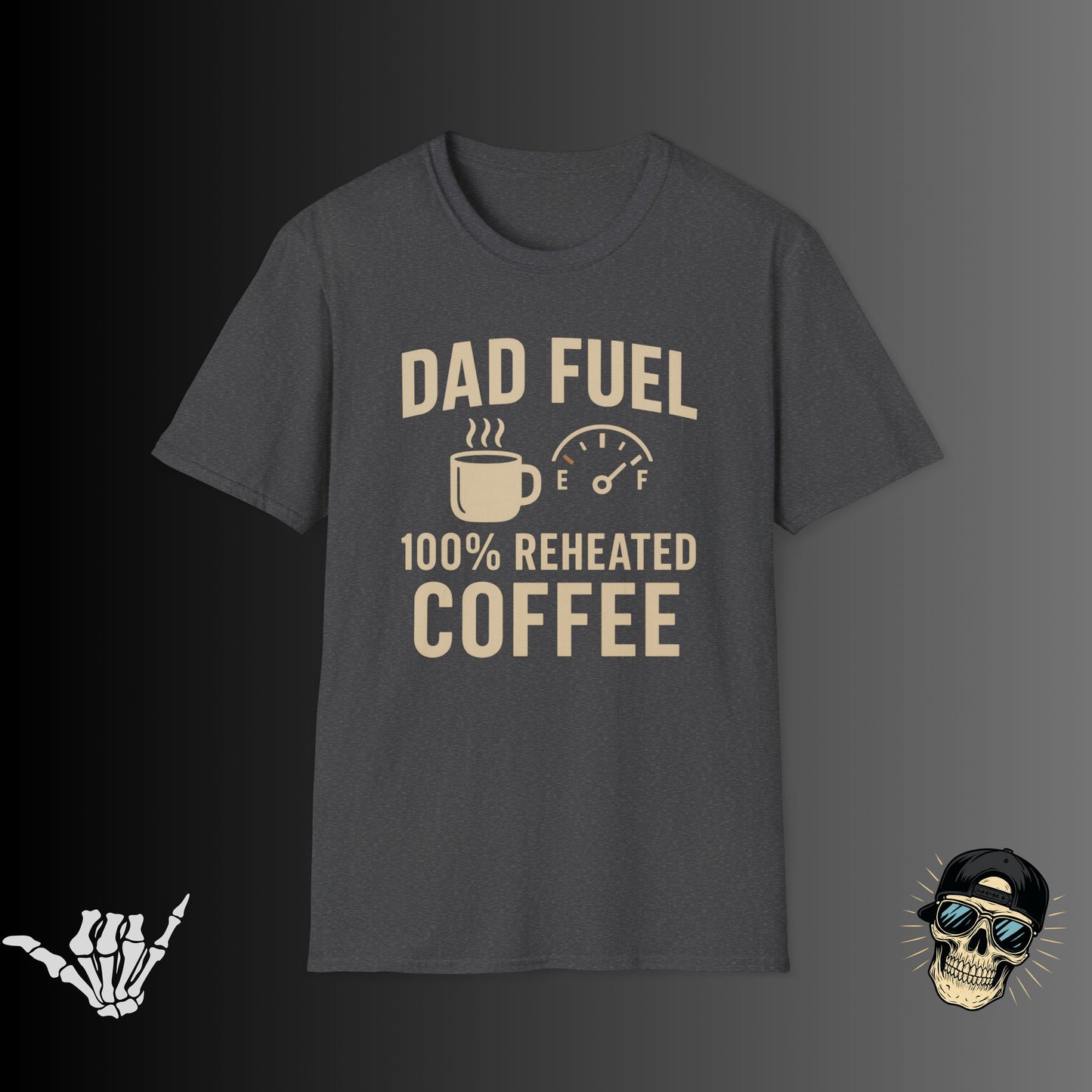 Dad Fuel Coffee T-Shirt