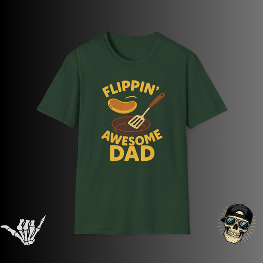 Flippin' Awesome Dad T-Shirt