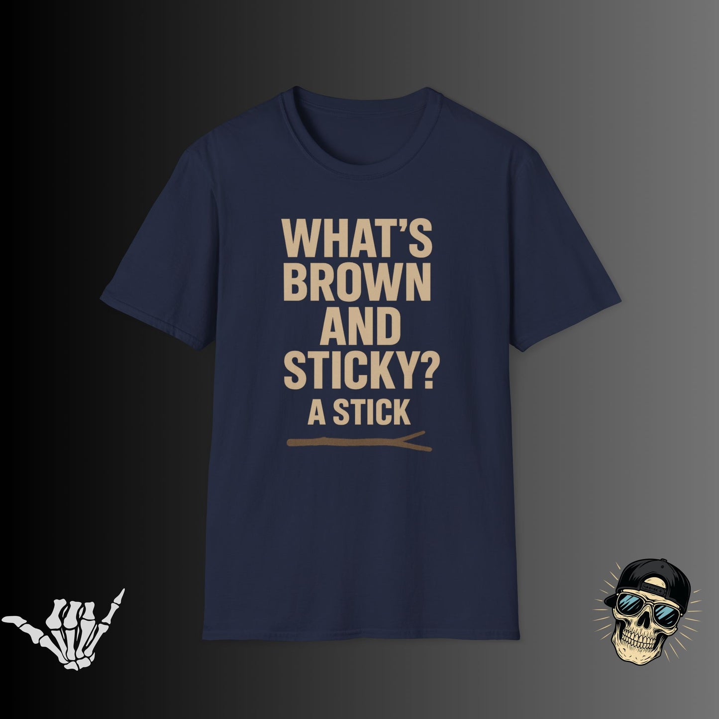 Brown and Sticky T-shirt