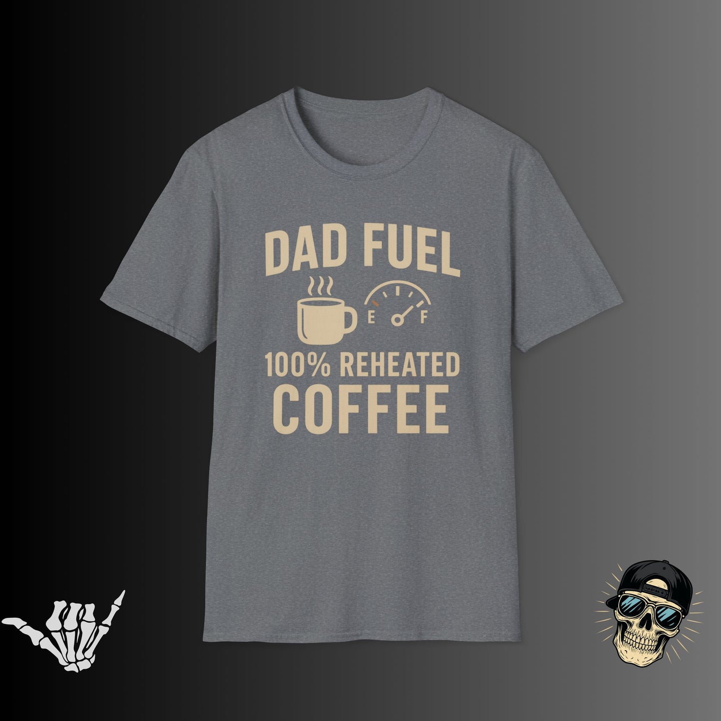 Dad Fuel Coffee T-Shirt
