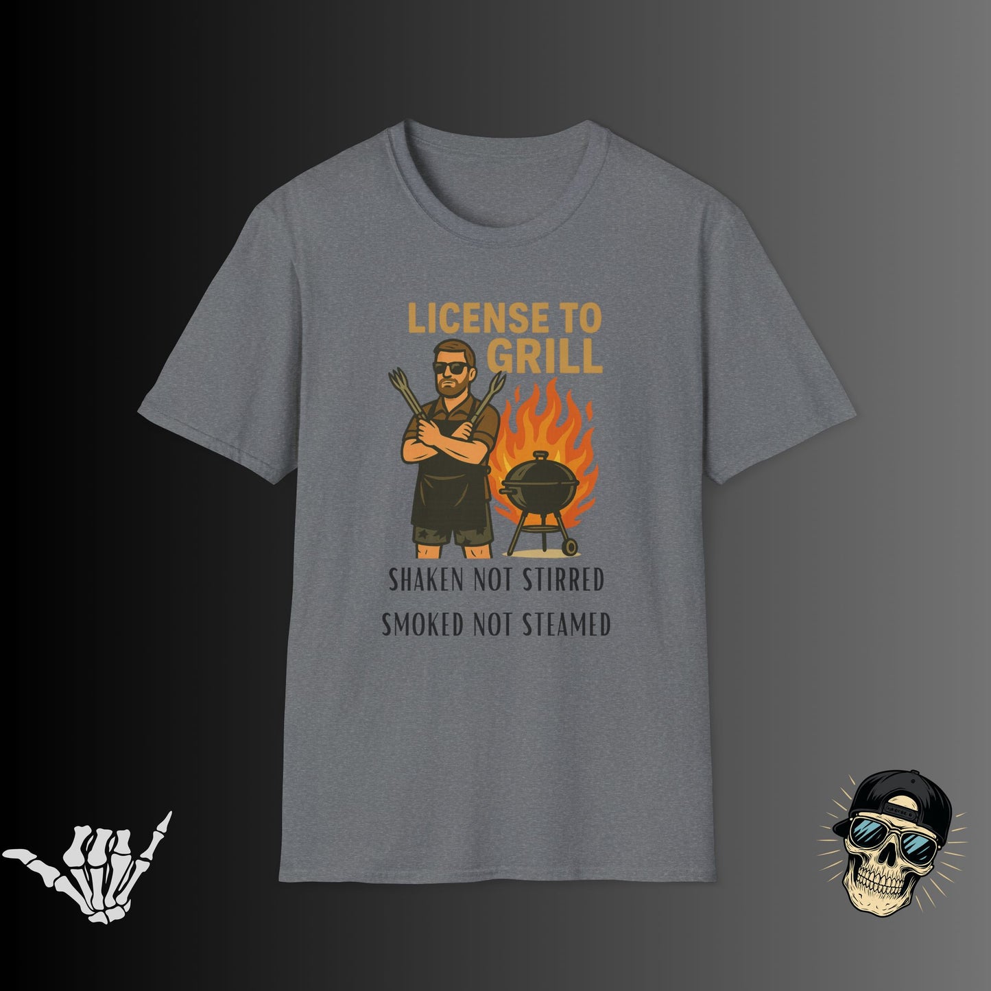 License To Grill T-shirt
