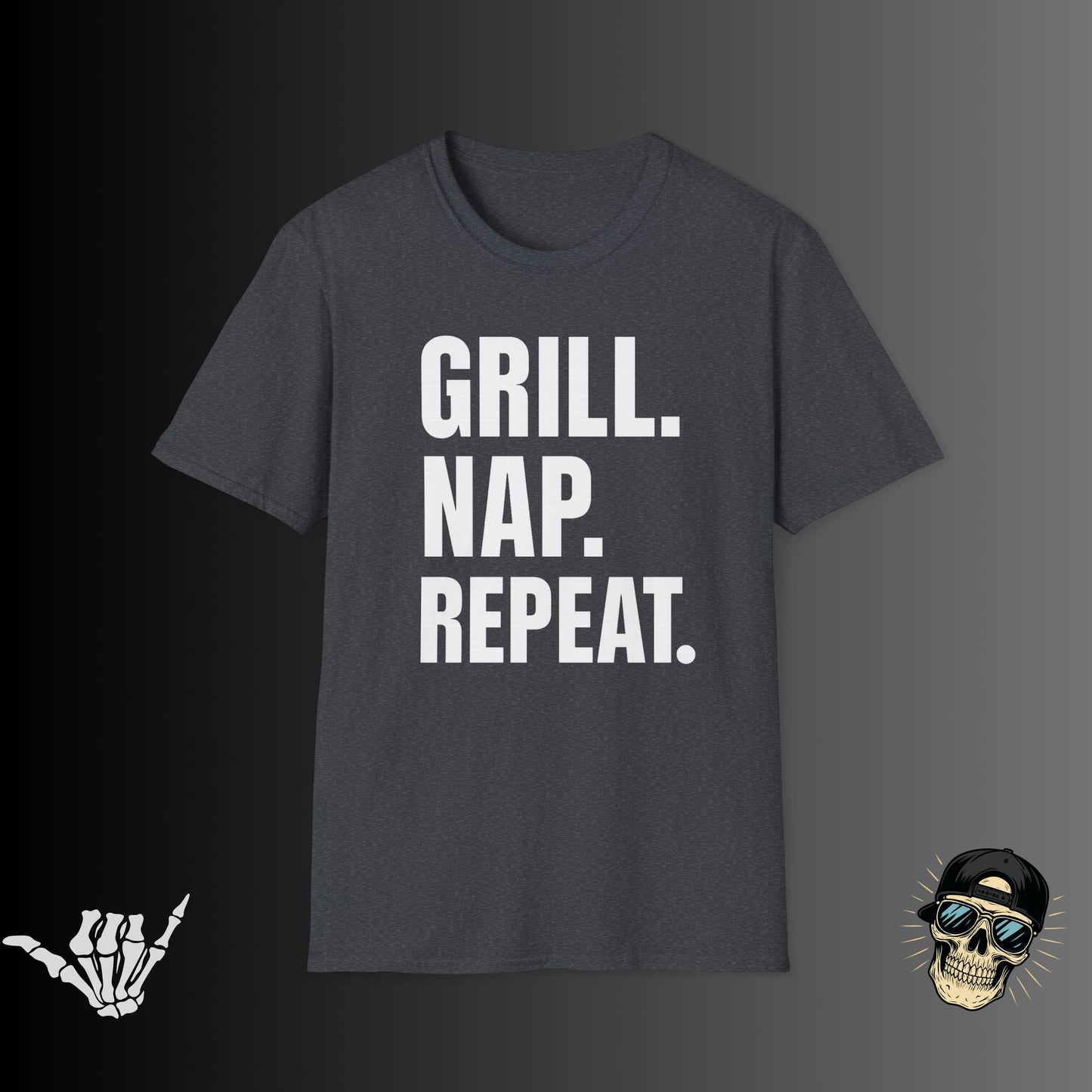 Grill Nap Repeat T-Shirt