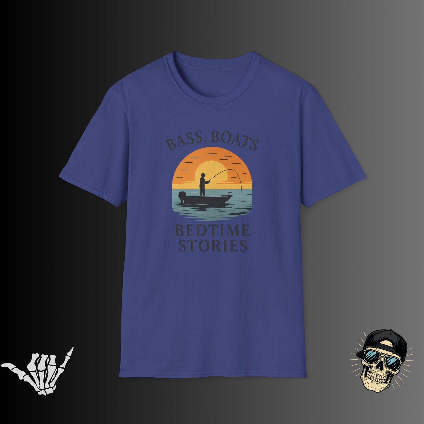 Bass Boats Bedtime Stories T-Shirt