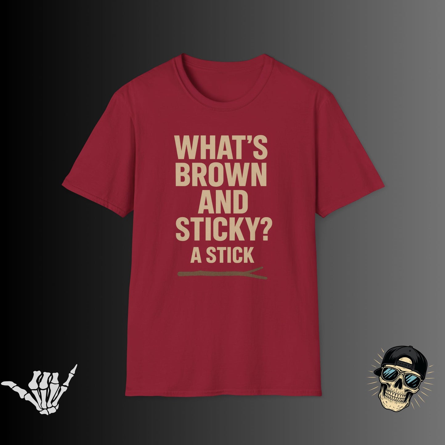 Brown and Sticky T-shirt