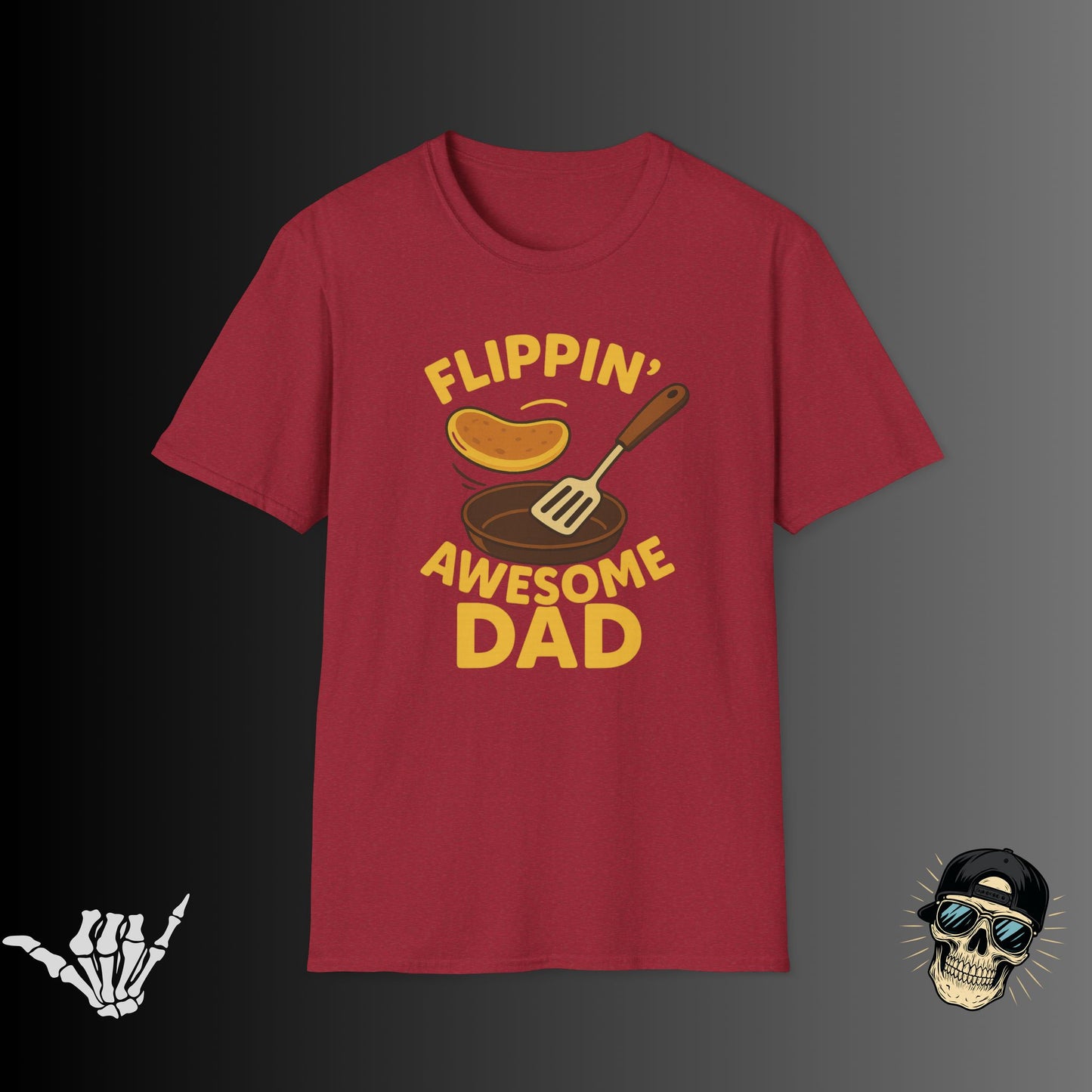 Flippin' Awesome Dad T-Shirt