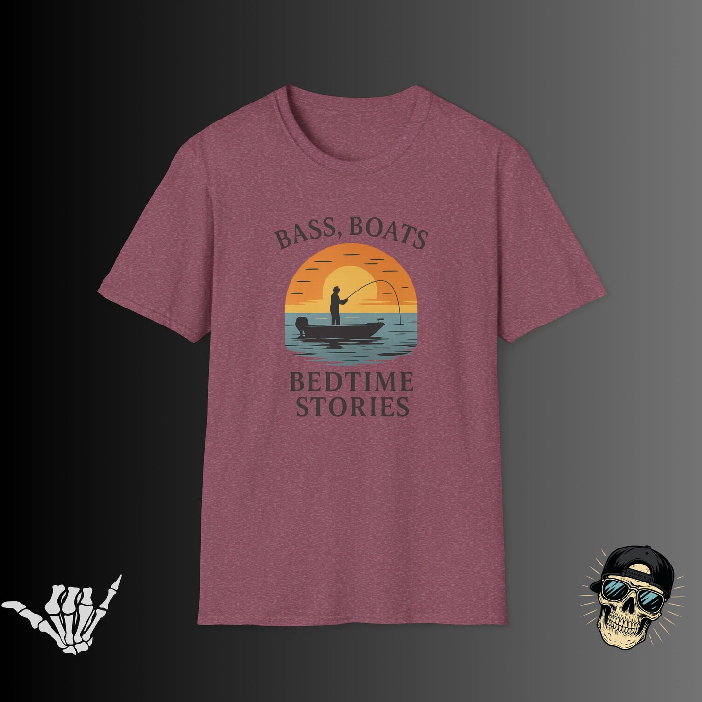 Bass Boats Bedtime Stories T-Shirt