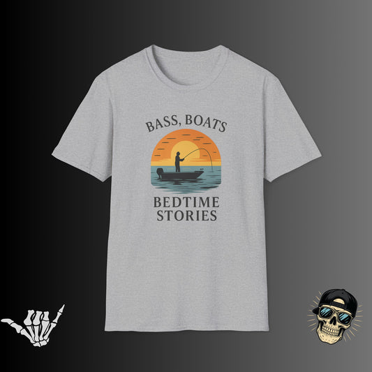 Bass Boats Bedtime Stories T-Shirt