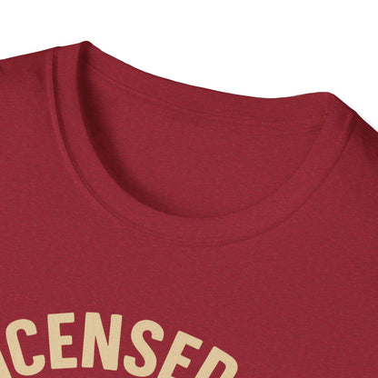 Licensed to Grill Permitted to Nap T-Shirt
