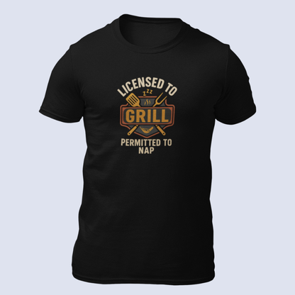 Licensed to Grill Permitted to Nap