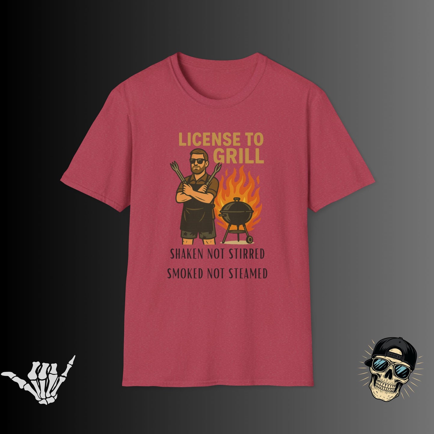 License To Grill T-shirt