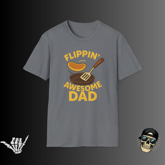 Flippin' Awesome Dad T-Shirt