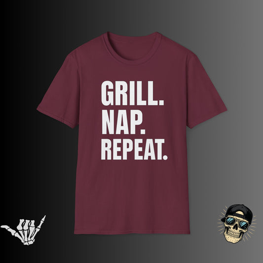 Grill Nap Repeat T-Shirt