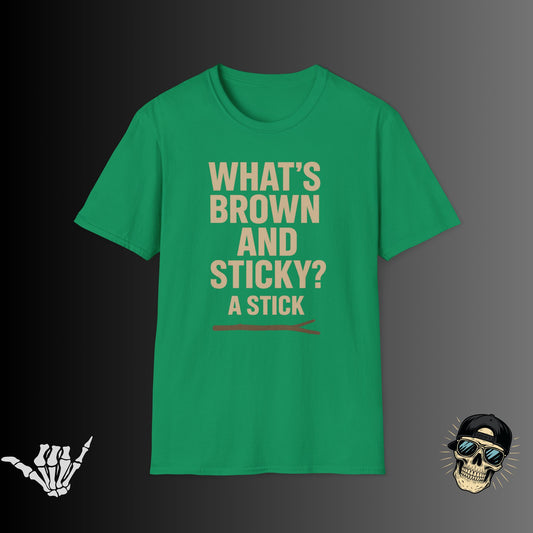 Brown and Sticky T-shirt