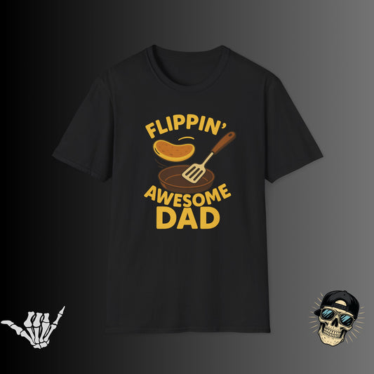 Flippin' Awesome Dad T-Shirt