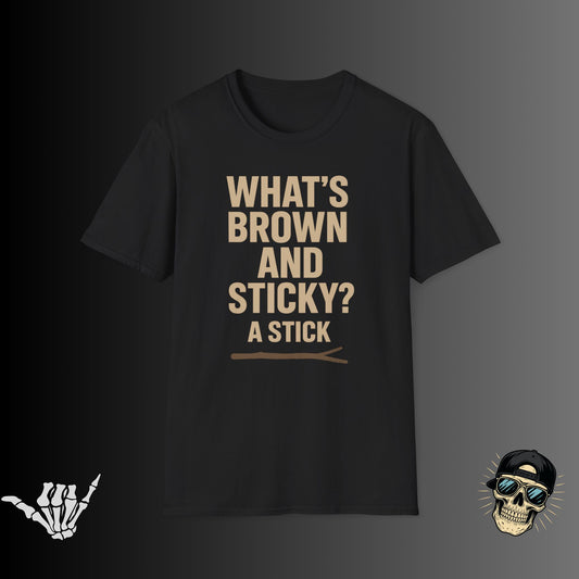 Brown and Sticky T-shirt